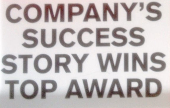 OTC Success Story Wins Top Award